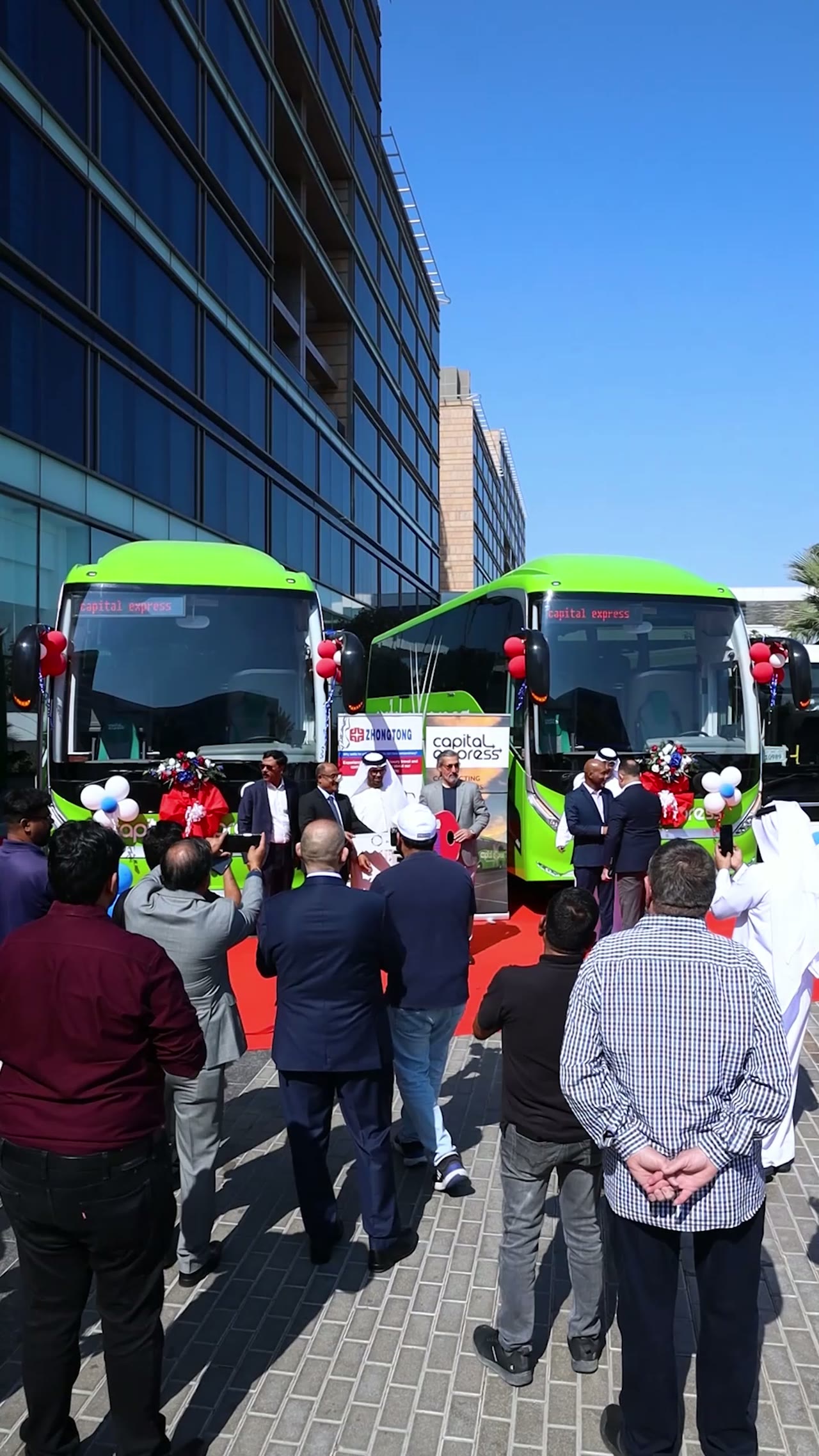 Capital Express fleet handover in the UAE